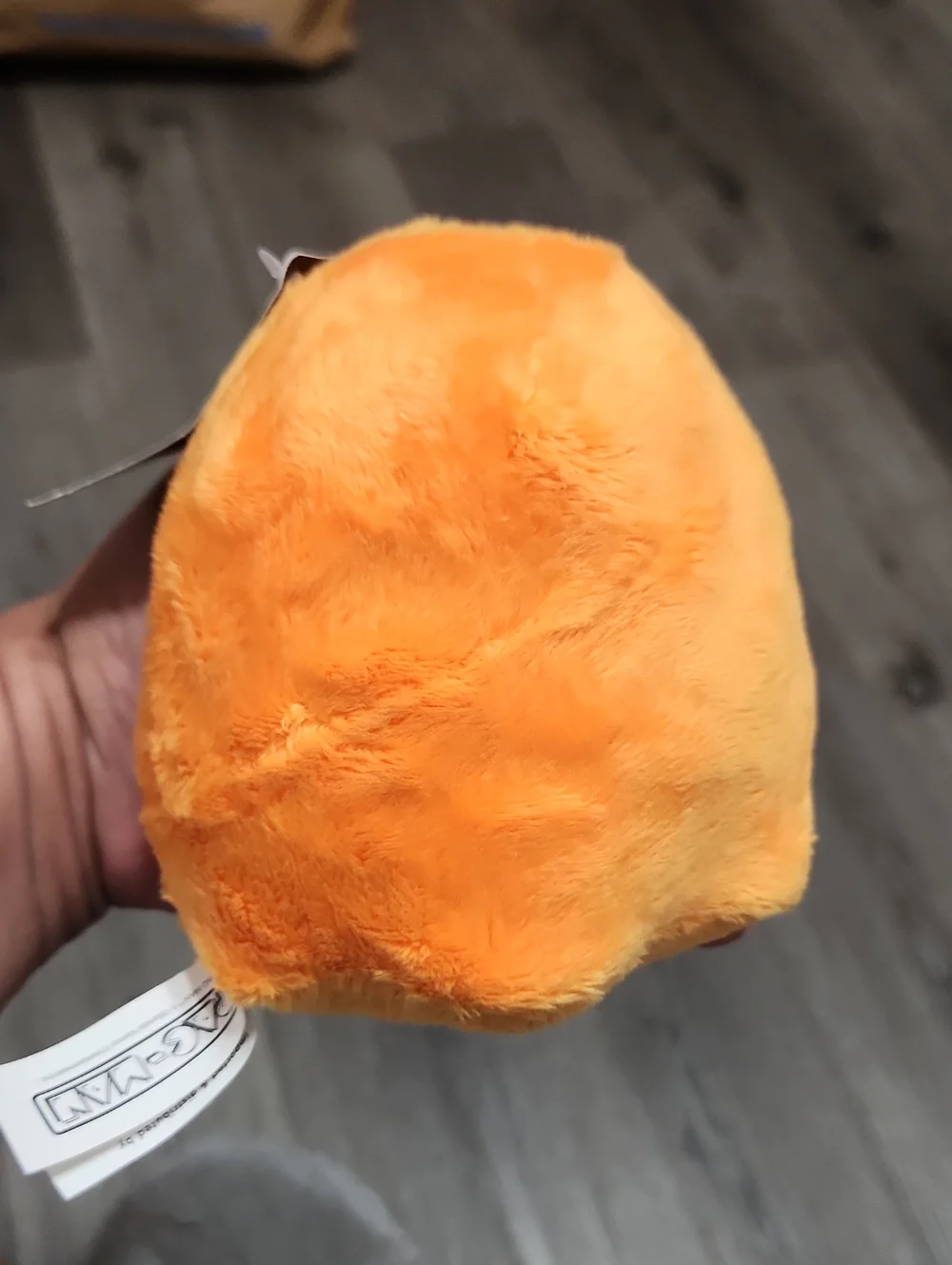 Pac-Man Orange Ghost Plush